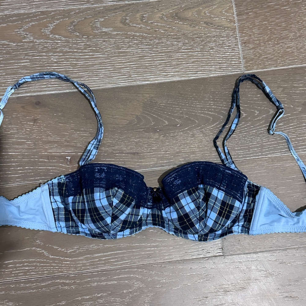 Victoria’s Secret “Hannah Pink” Plaid Bra - Size 34B HML